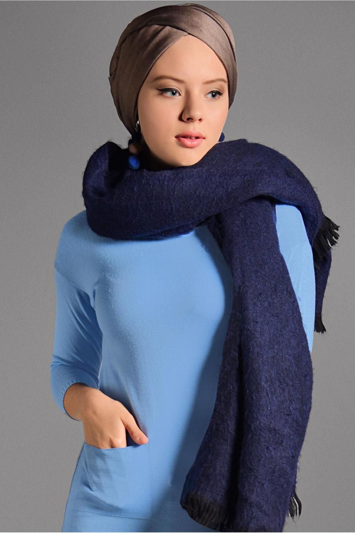 تونیک بافتنی جیب دار 40424 Alvina