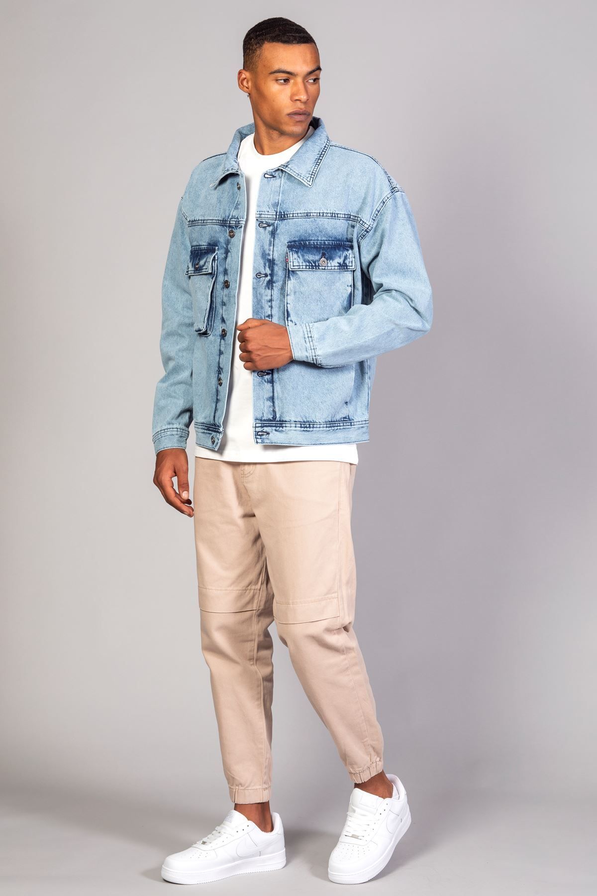 کت آبی مردانه جیب شلوار یخ اورجینال LTC Jeans