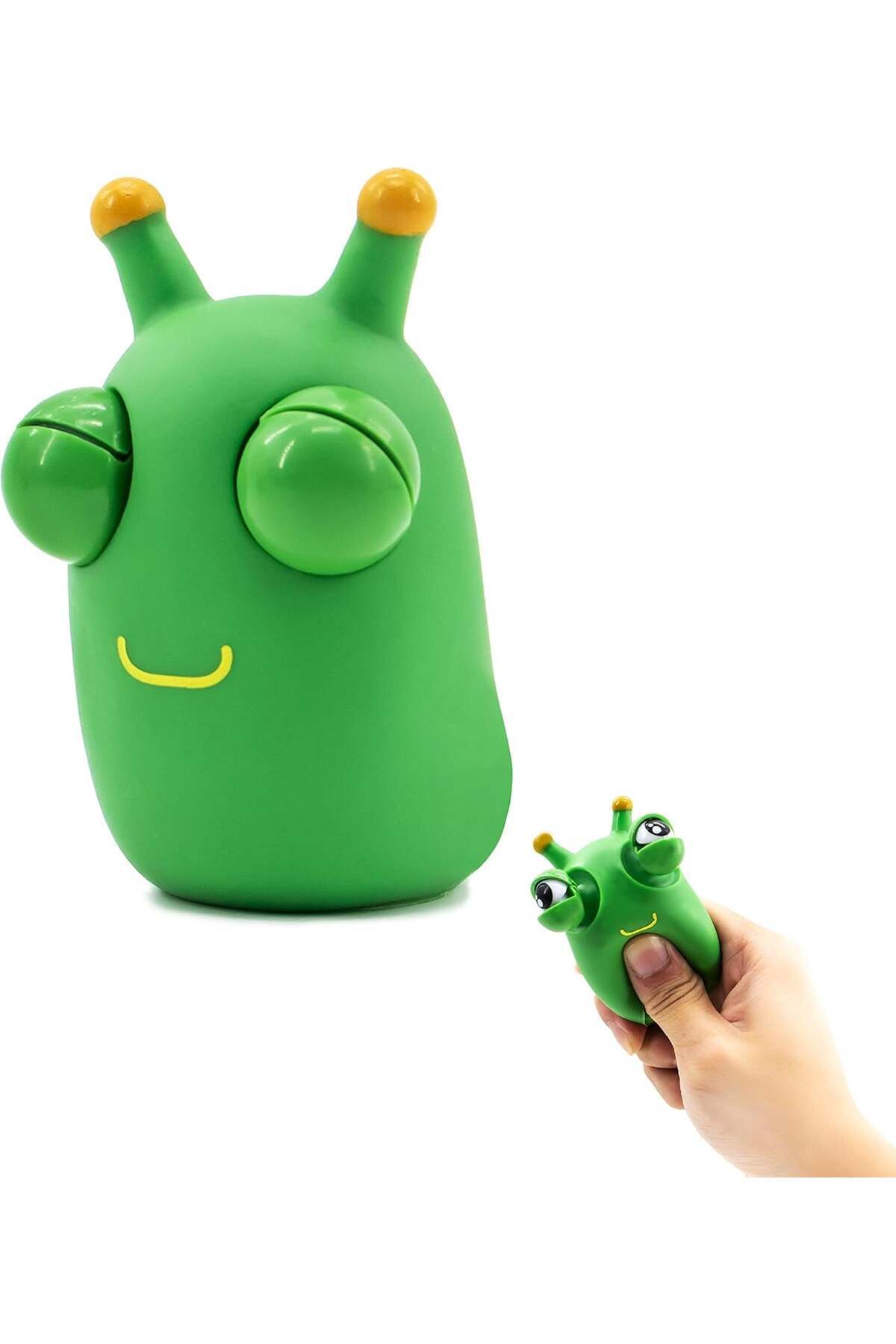 purple dragon-Squishy Squishy Squeeze Alien Toy with Moving Eyes, 7cm 1