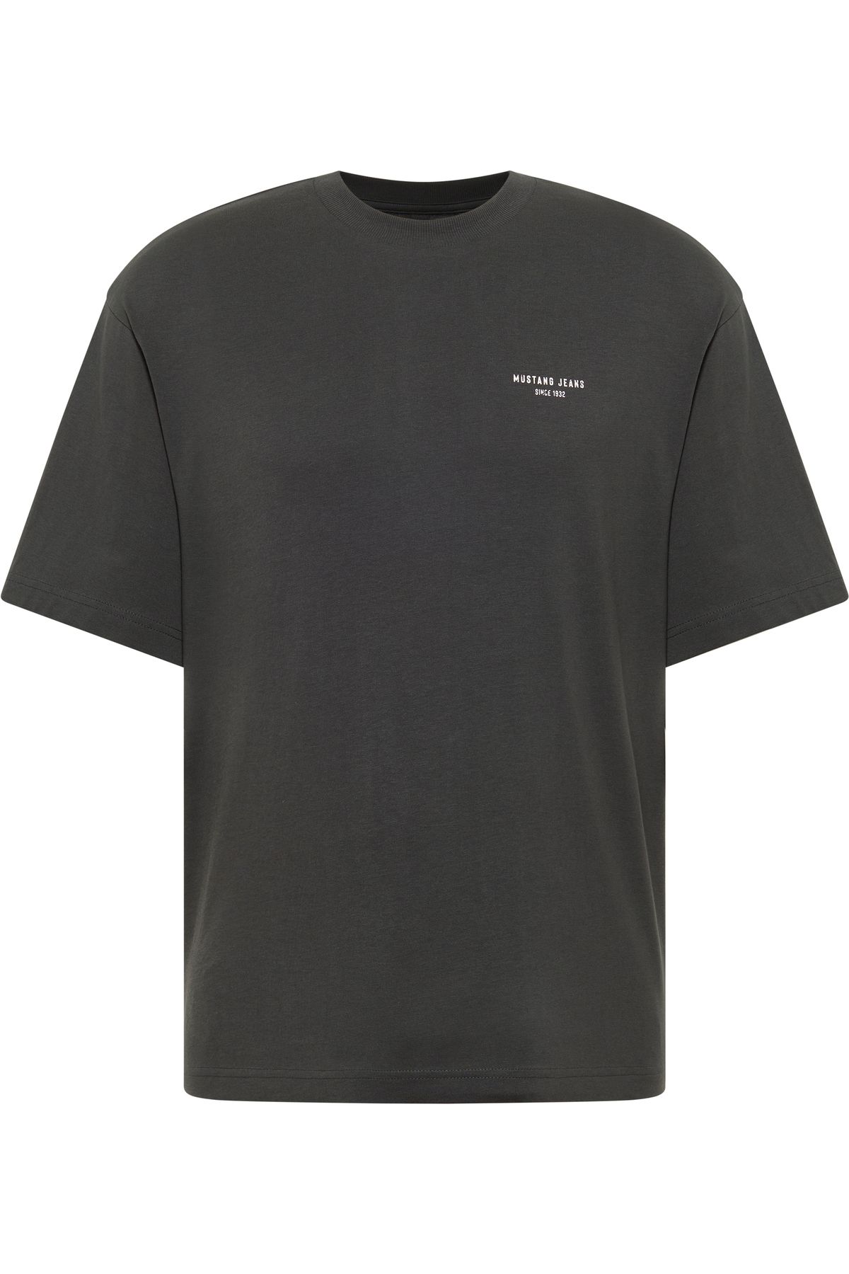 Mustang-T-Shirt - Schwarz - Relaxed Fit 1