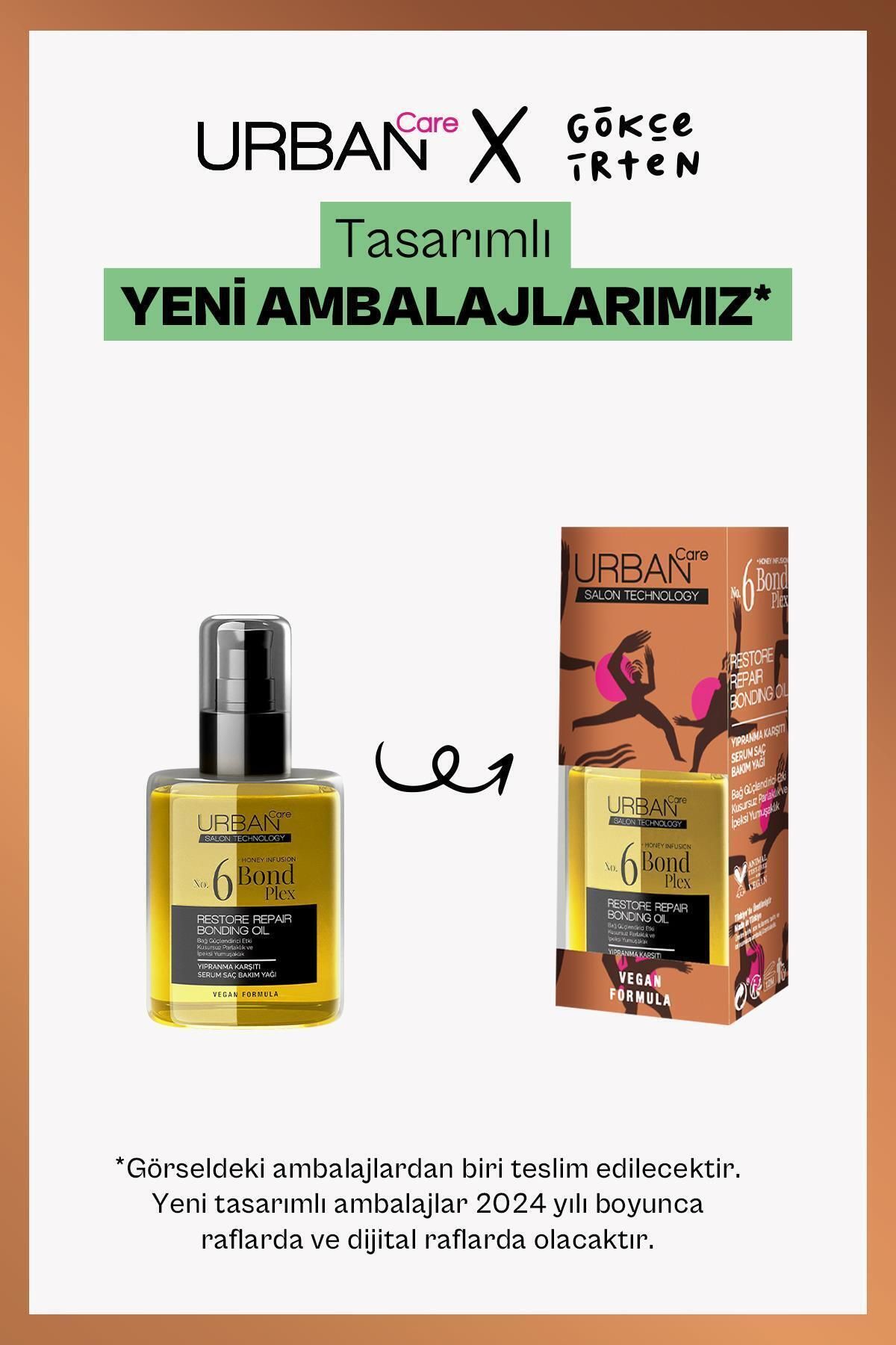 Urban Care No.6 Bond Plex Restore Repair Yıpranma Karşıtı Serum Saç Bakım Yağı 100 ml-veganbonding Oil-2