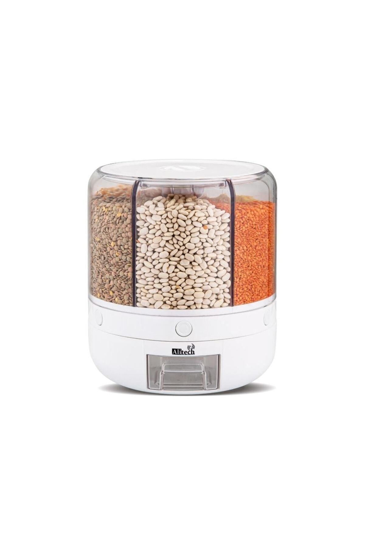 ALİTECH-Spice Spoon and Trivet Gift - Pulses Storage Organizer 3