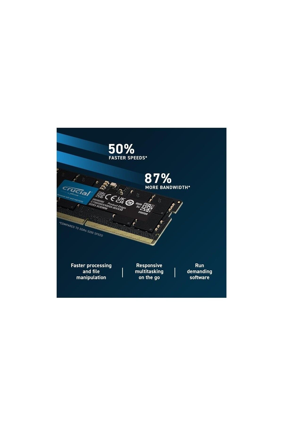 Crucial-Ntb 16gb 5600mhz Ddr5 Cl46 Notebook Ram Ct16g56c46s5 2