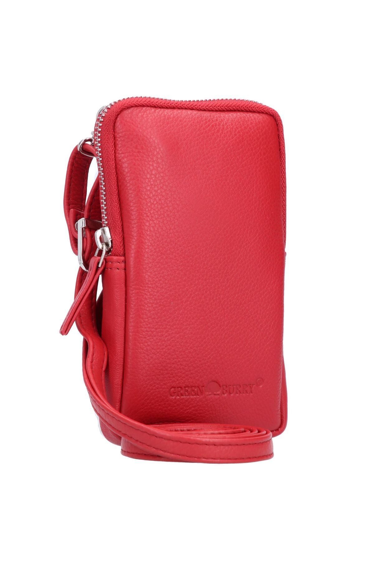 Greenburry-Nappa Handytasche Leder 10,5 cm 2
