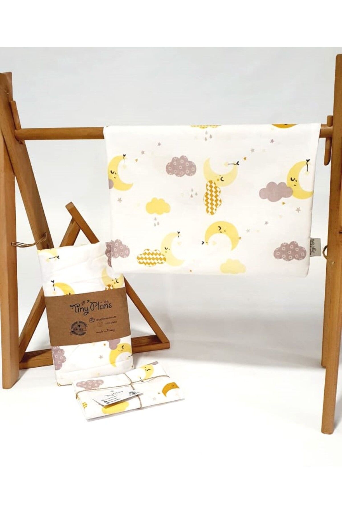 tiny plans-Single Elastic Sheet-Pillowcase Set 4