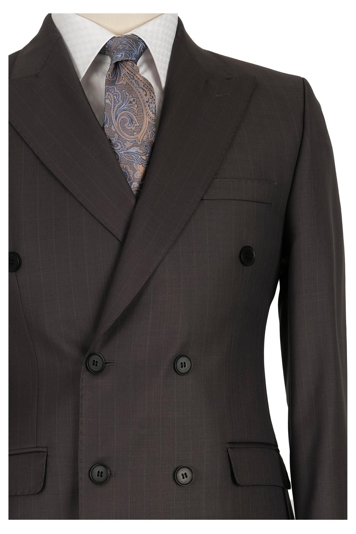 کت و شلوار دو سینه دهه 190 BLU