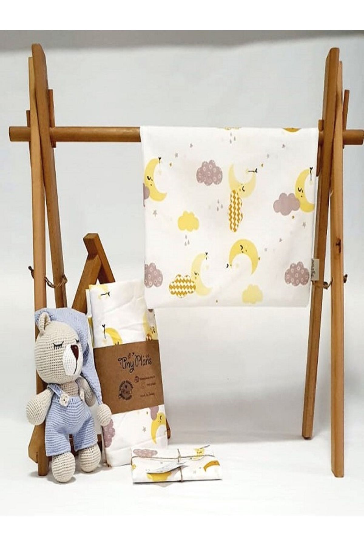 tiny plans-Single Elastic Sheet-Pillowcase Set 5