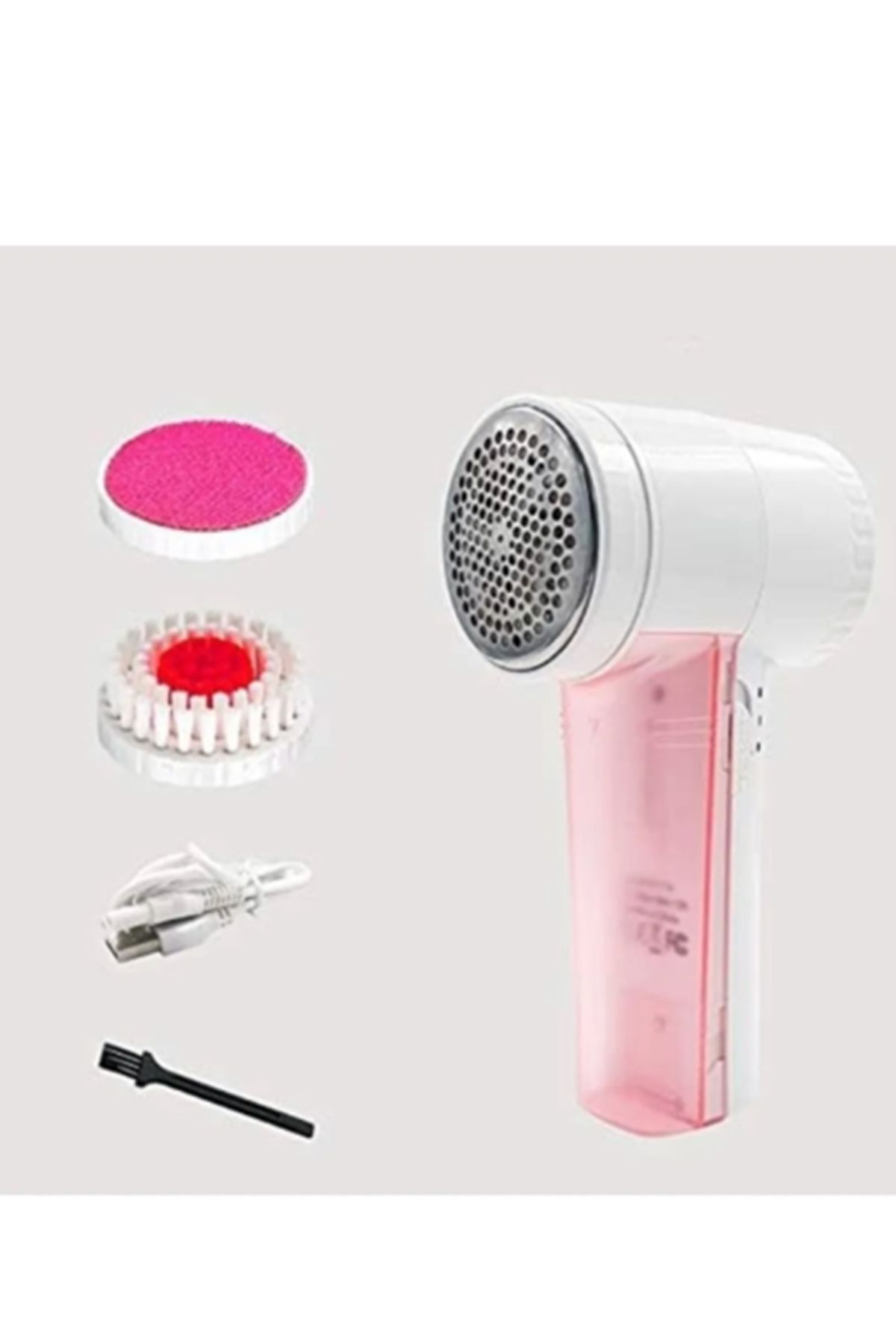 gaman-Wireless Handheld Clothes and Lint Removal Tool with 3 Replaceable Brush Heads 5