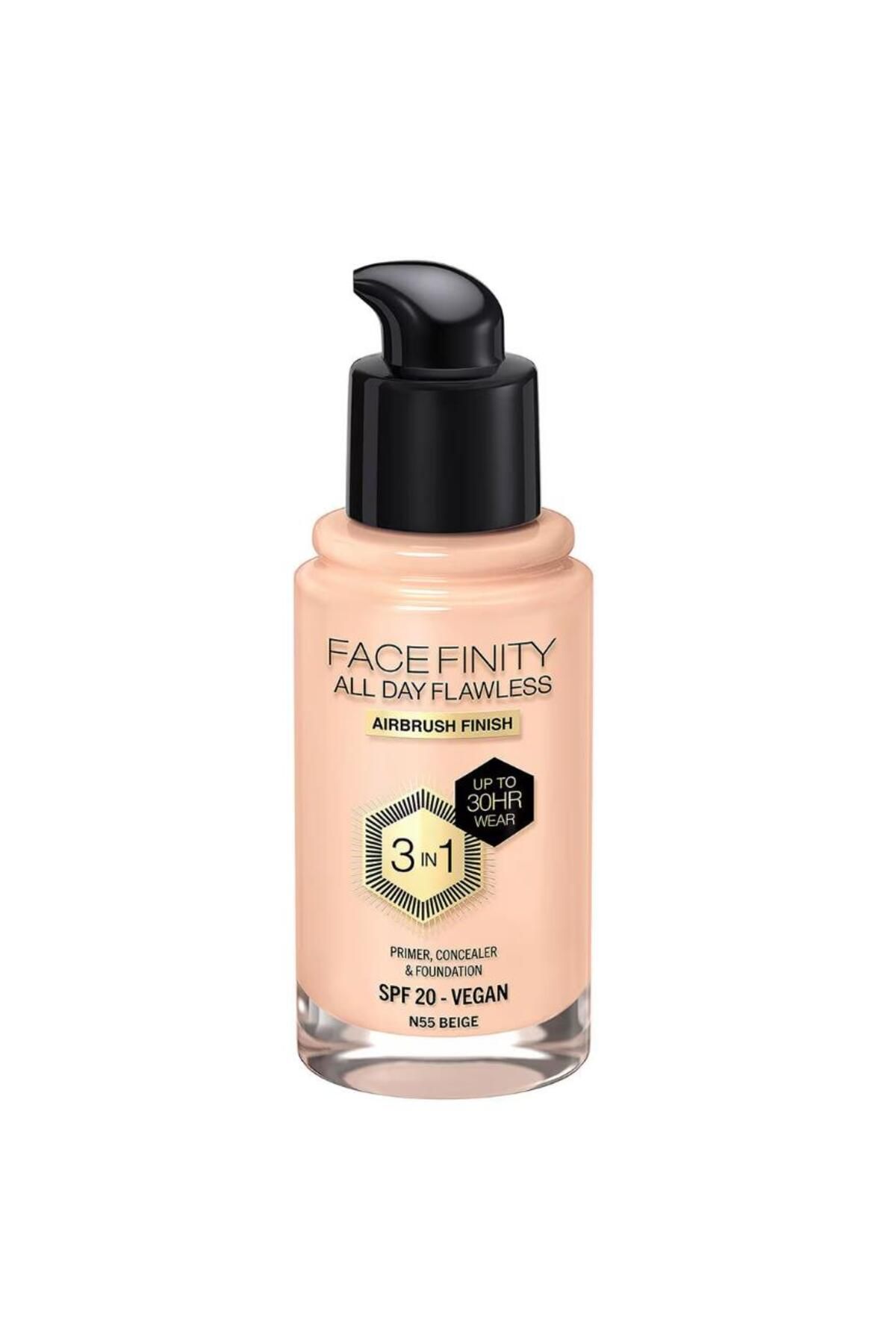 Max Factor FACEFINITY 3IN1 FDT NO:55 BEIGE