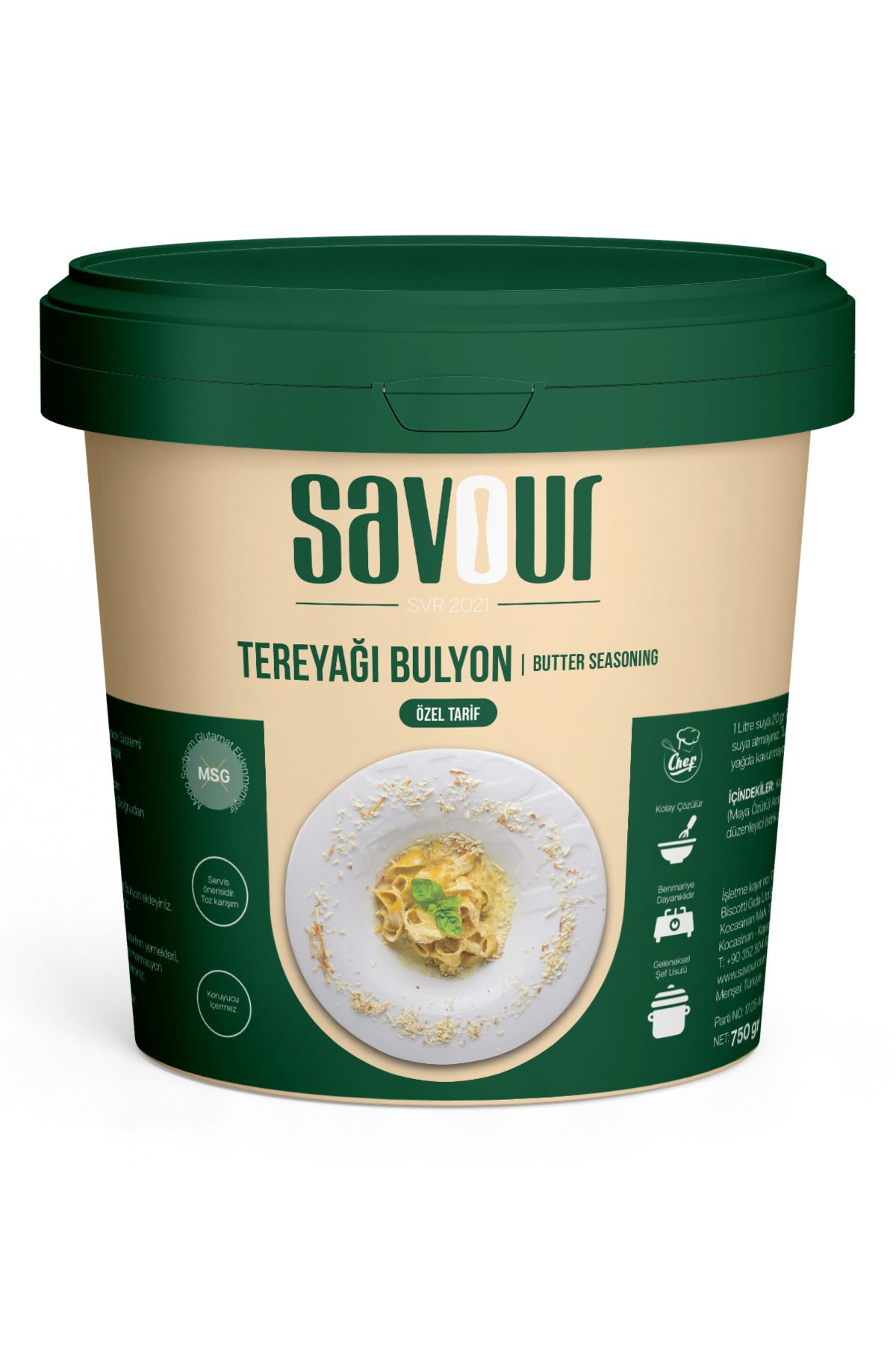 SVR Tereyağı Bulyon ( 750 gr )