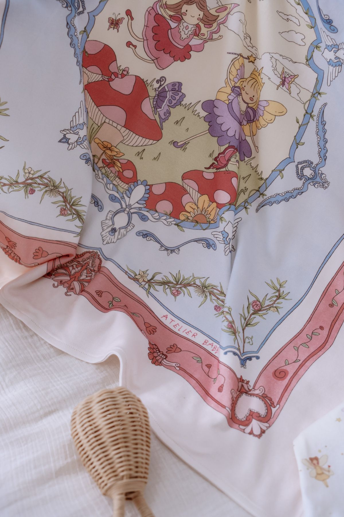 Atelier Babbi-Double Sided Blanket - Fairy Tale 4