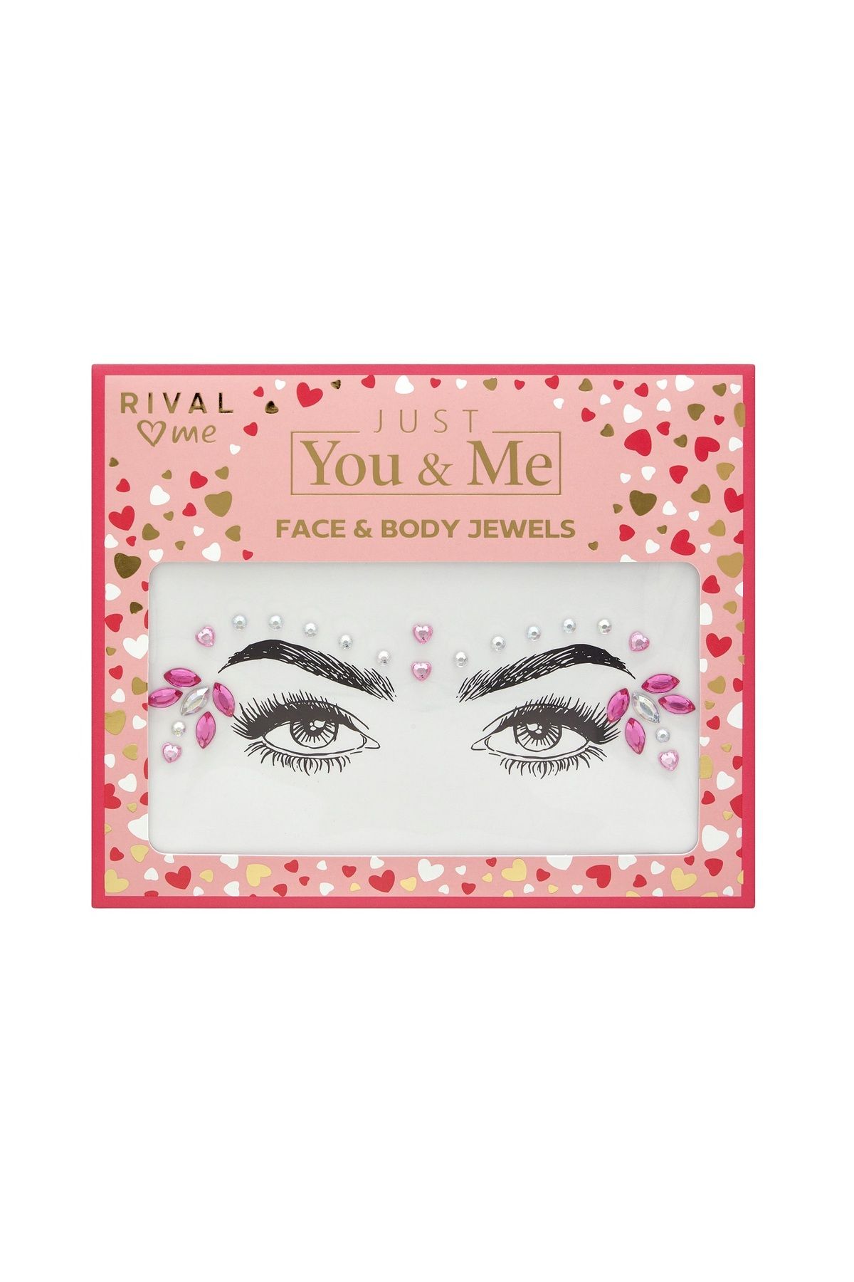 Rival Loves Me Just You & Me Yüz Mücevherleri