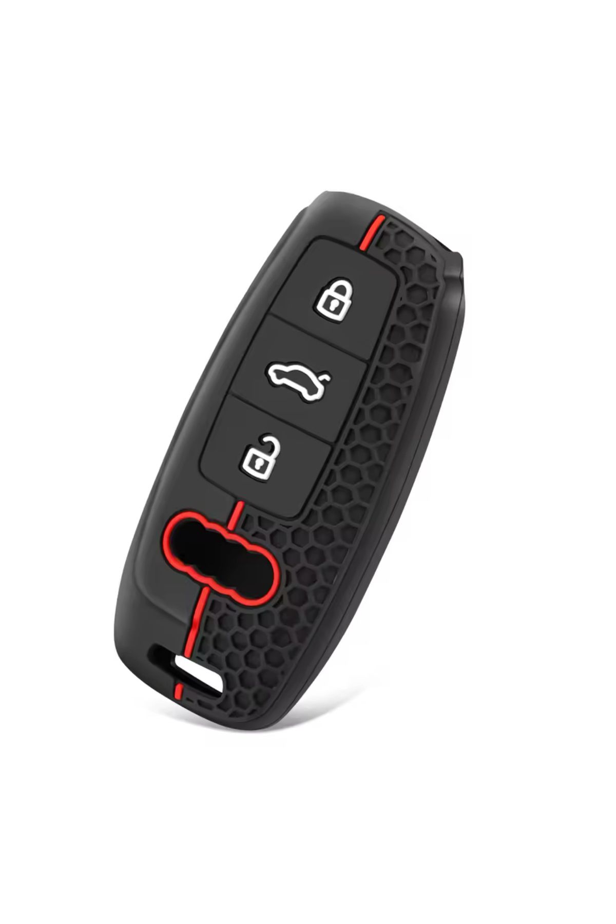 emii auto spare parts-For Audi A3 A4 B9 A6 C8 A7 S7 4K A8 D5 S8 Q7 E-Tron End Case Compatible Key Case 3