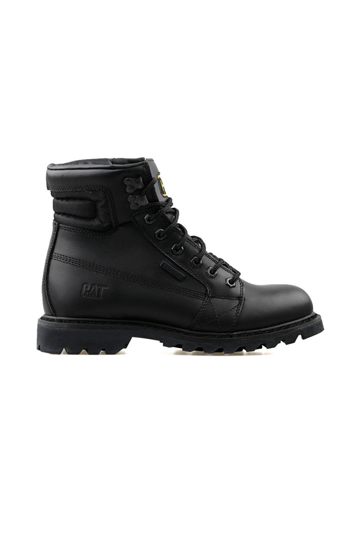 سالومون CAT 015M101226 چکمه های مردانه چرم مشکی روگذر 015M101226-OVERPASS-BLACK-DERI مشکی