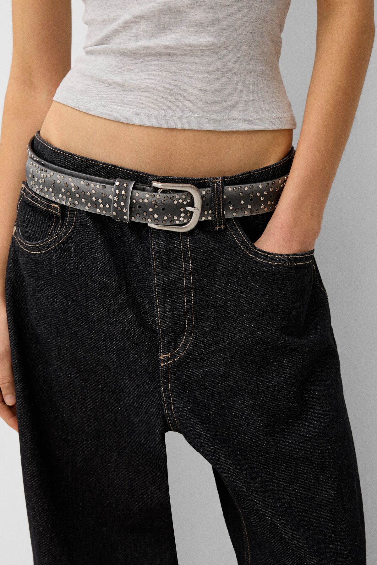 Bershka-Belt - Black 3