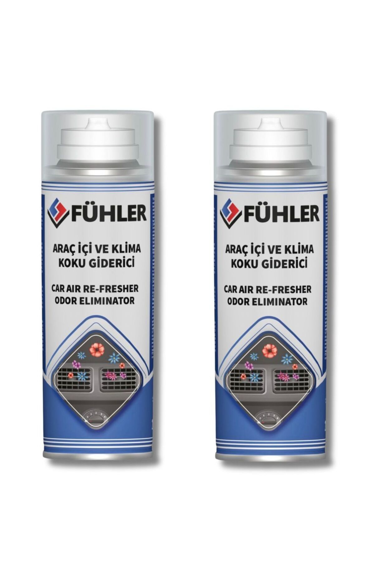 FUHLER Koku Bombası Klima Fresh Klima Koku Giderici Klima Temizleyici Elma Kokulu 150 ml 2 Adet