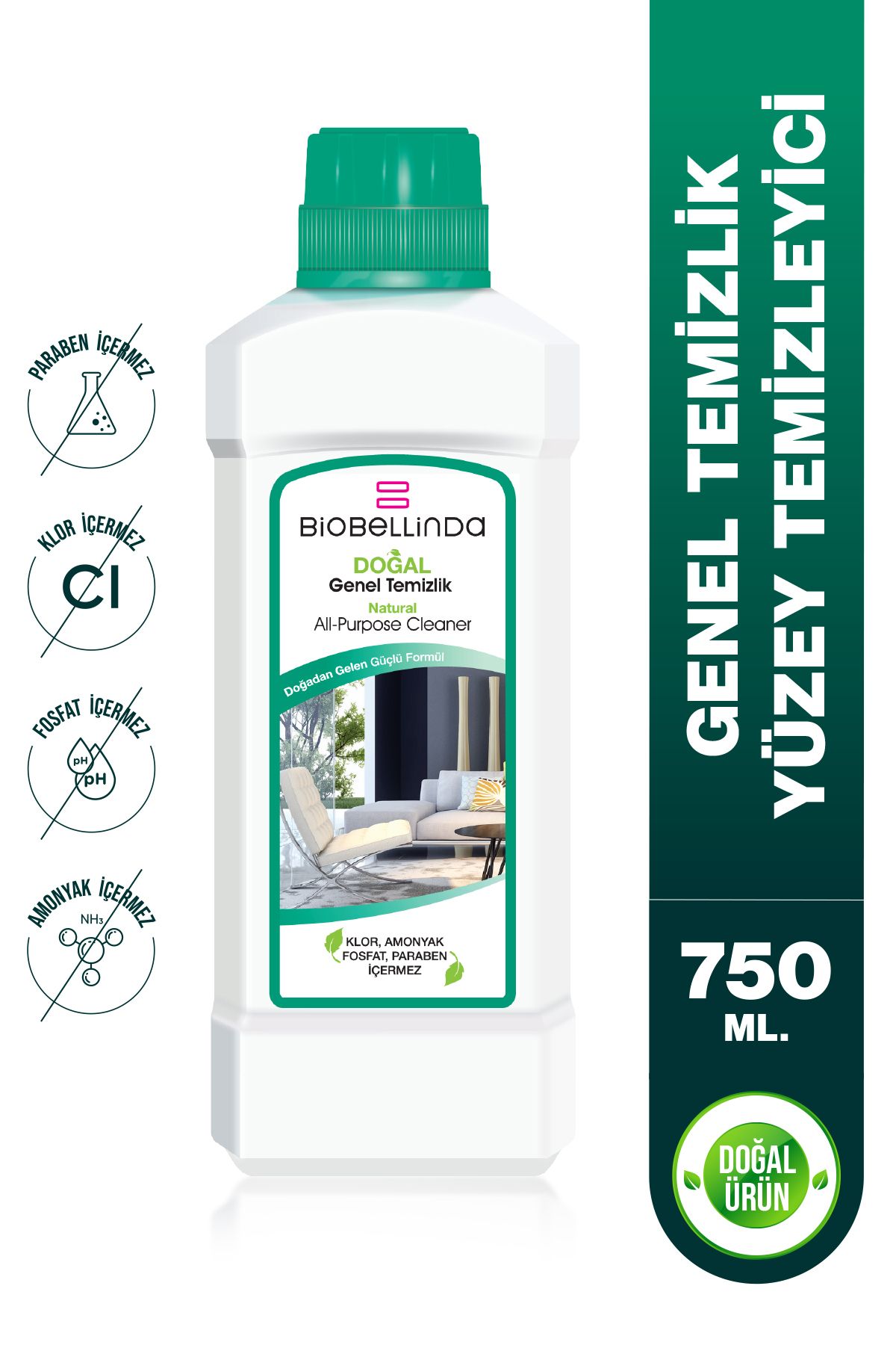 BioBellinda Doğal Konsantre Genel Temizlik 1000 ml