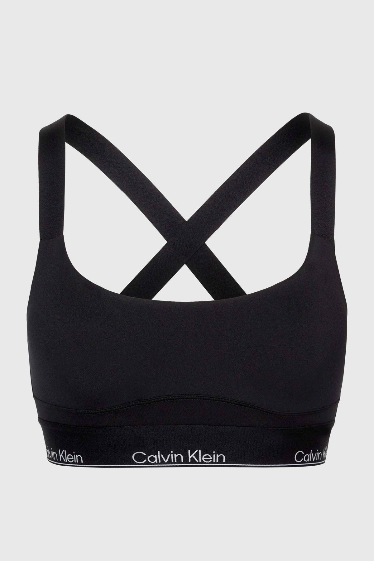 Calvin Klein-Biustonosz sportowy damski czarny - regulowane ramiączka, wysoka wydajność 1