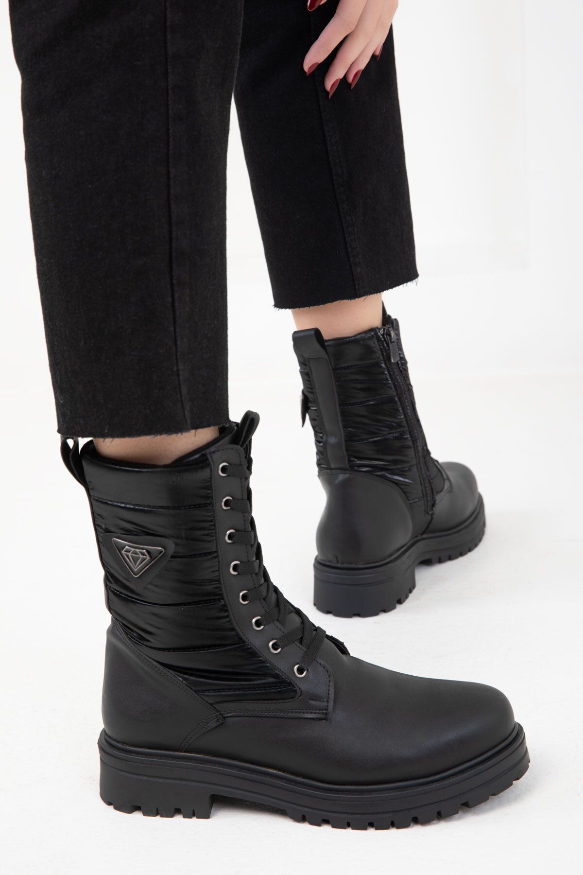 SOHO Czarne Buty Damskie - Model Bootie Kobieta - 36