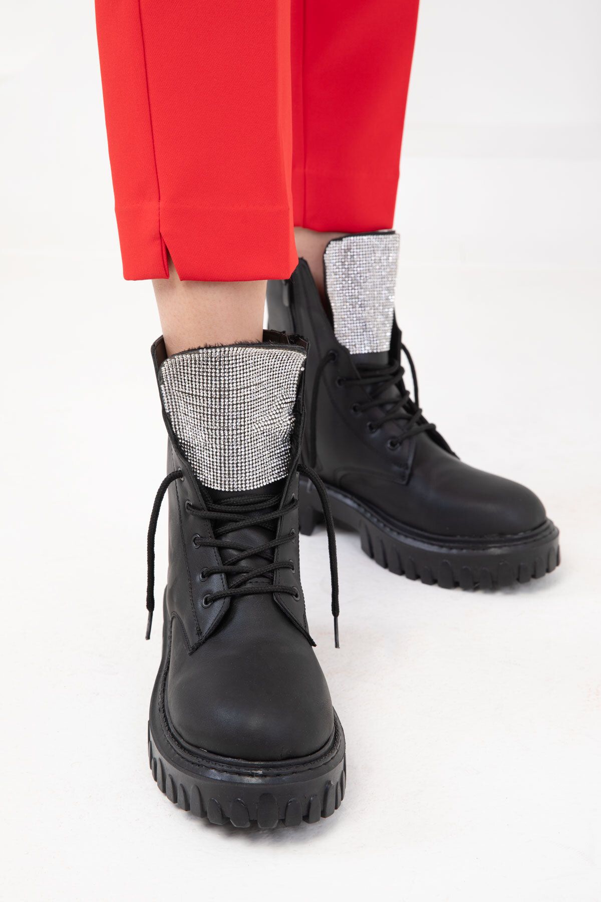 SOHO Damskie Czarne Buty - Model Bootie Kobieta - 37