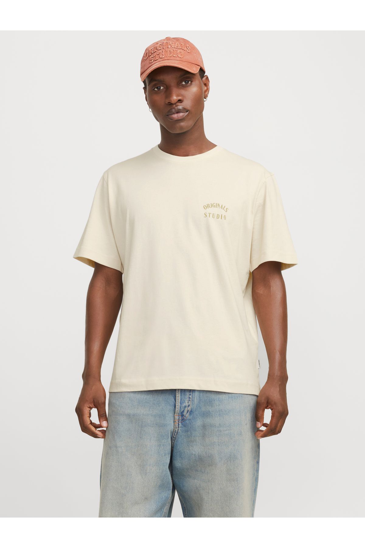Jack & Jones-Joraustin Font Tee - Ss C.N Styd Aw24 5
