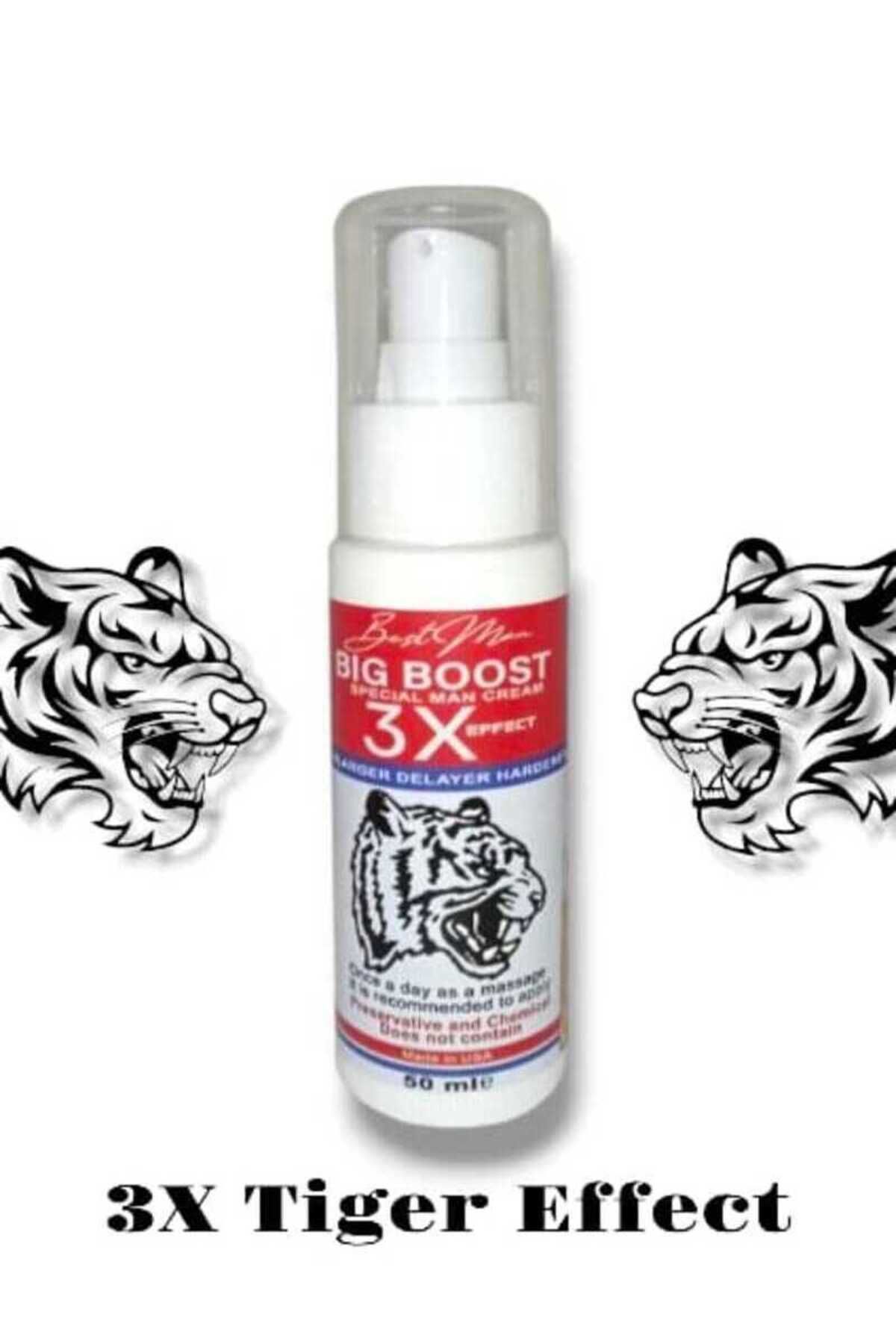 Best Man Big Boost 3X Tiger Effect Erkekler İçin Etkili Pen1s Kremi 50 ml