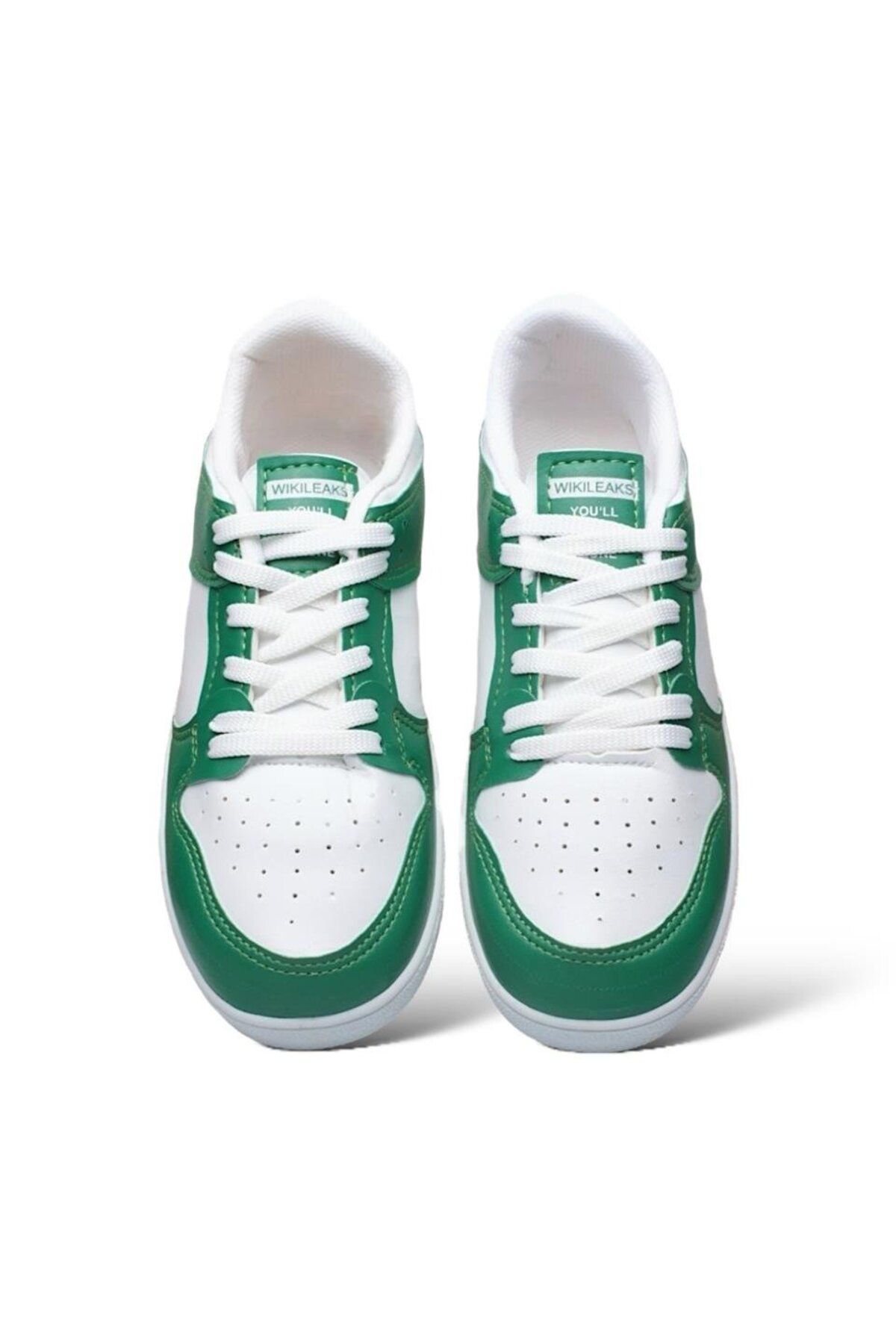 Liger-Unisex Sports Sneaker Shoes White - Green 7