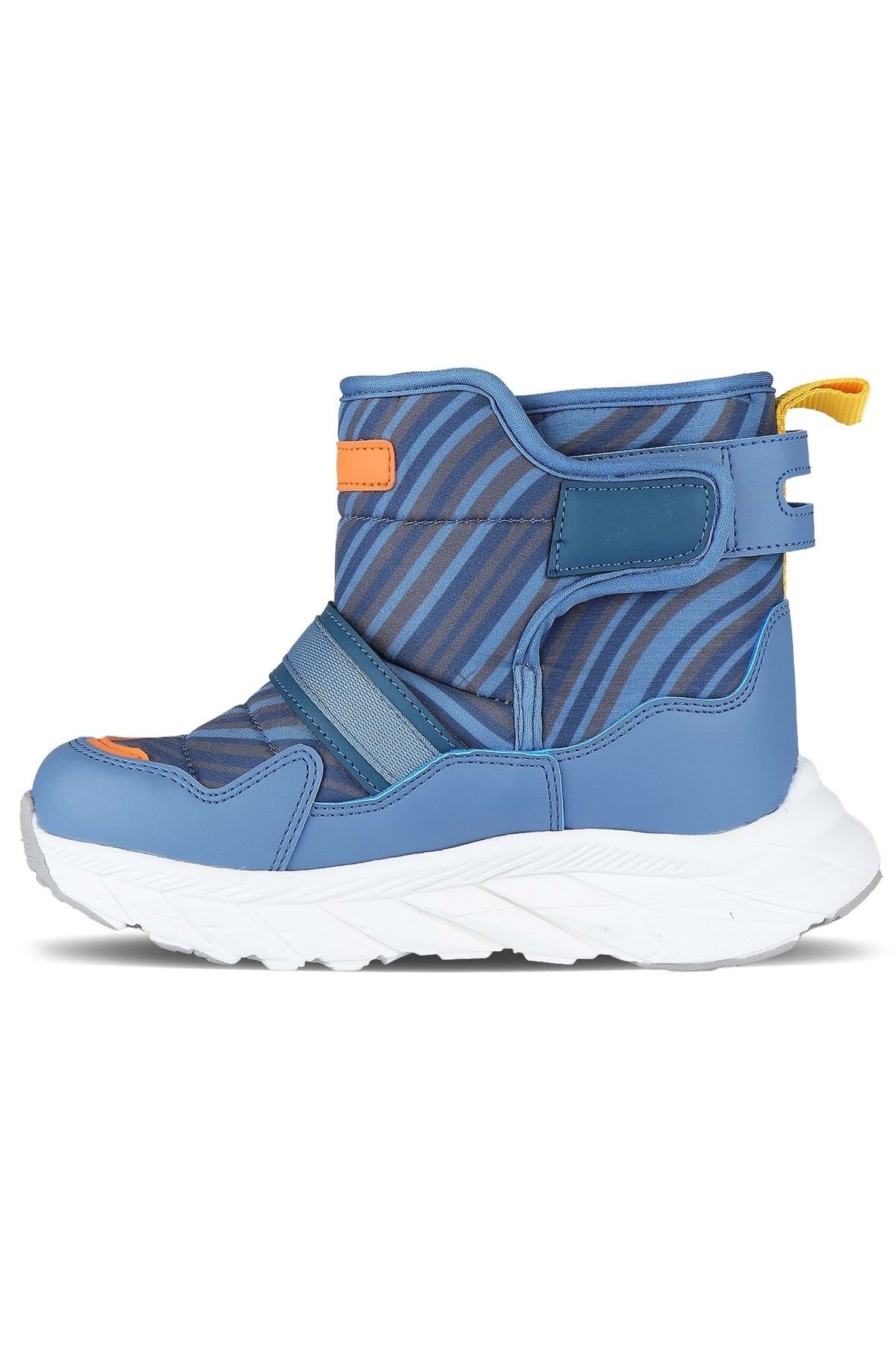 Kids Club Shoes-Cizme de zăpadă ortopedice pentru copii Vicco Karoo Phylon - DENIM cu talpă din cauciuc 2