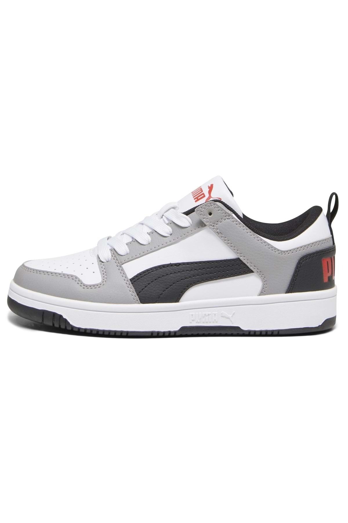 Puma-Unisex Rebound Layup Lo Sl Jr 370490 -18 Sneakers - Gri Sneakers 1