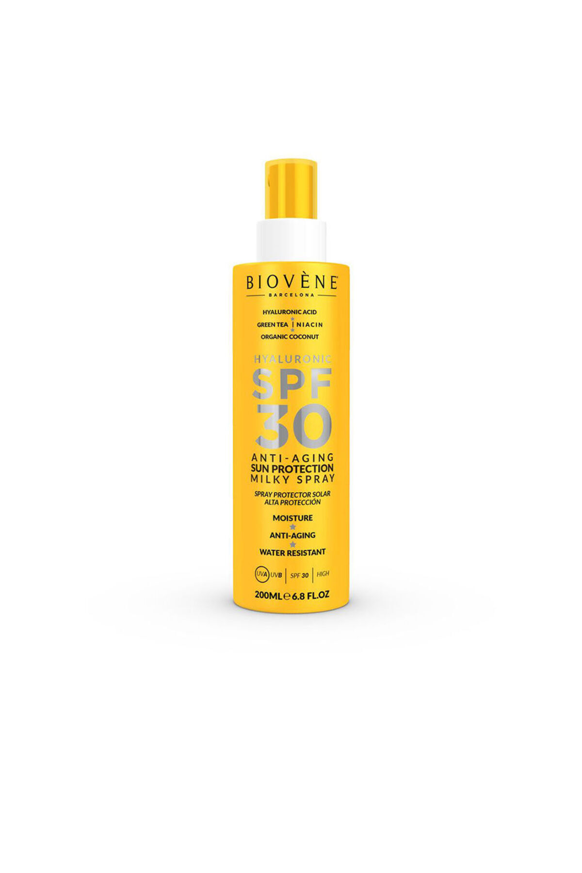 BIOVENE-Hyaluron-anti-aging-sonnenschutzmilch Spf30 Biovène 200 ml 1