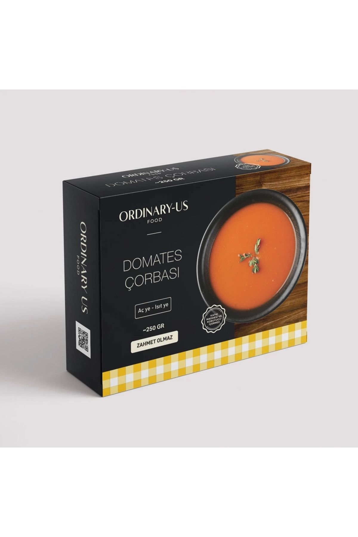 Ordinary-Us Fresh & Food DOMATES ÇORBASI 250 gr/1 Porsiyon