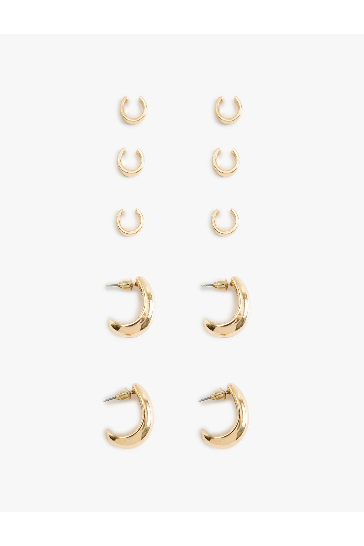 Koton-Ring and Cartilage Earrings Set 1