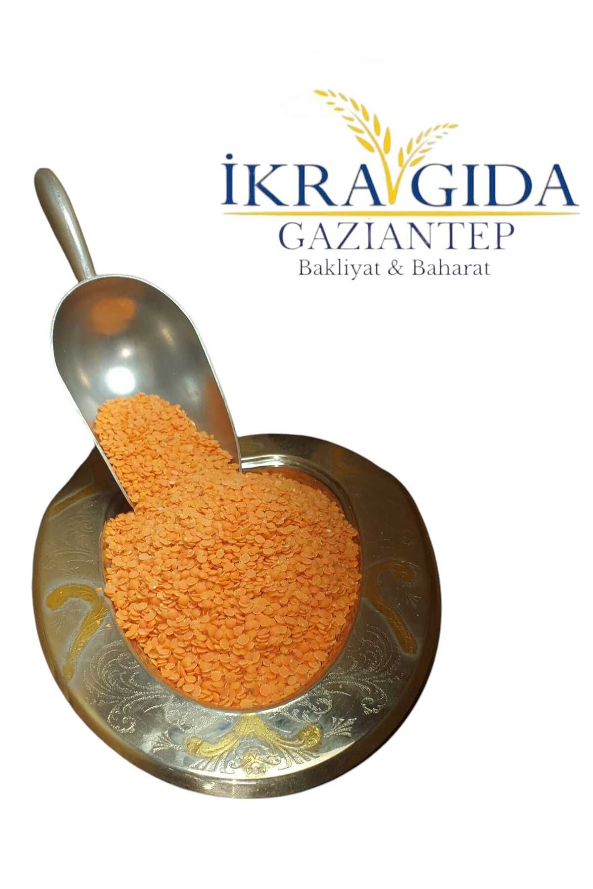 İKRA GIDA GAZİANTEP Antep Köy Mahsul Kırmızı Mercimek (3000 gr.)