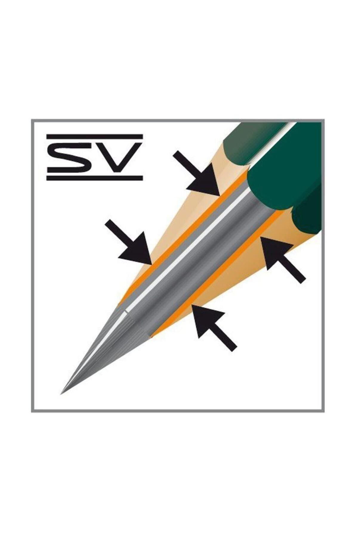 Artlantis-Art Marker Fatih Graduated Pen Set Charcoal Set 2H 3H 4H 5H 6H Set of 11 Exam Eraser and Hamu 3
