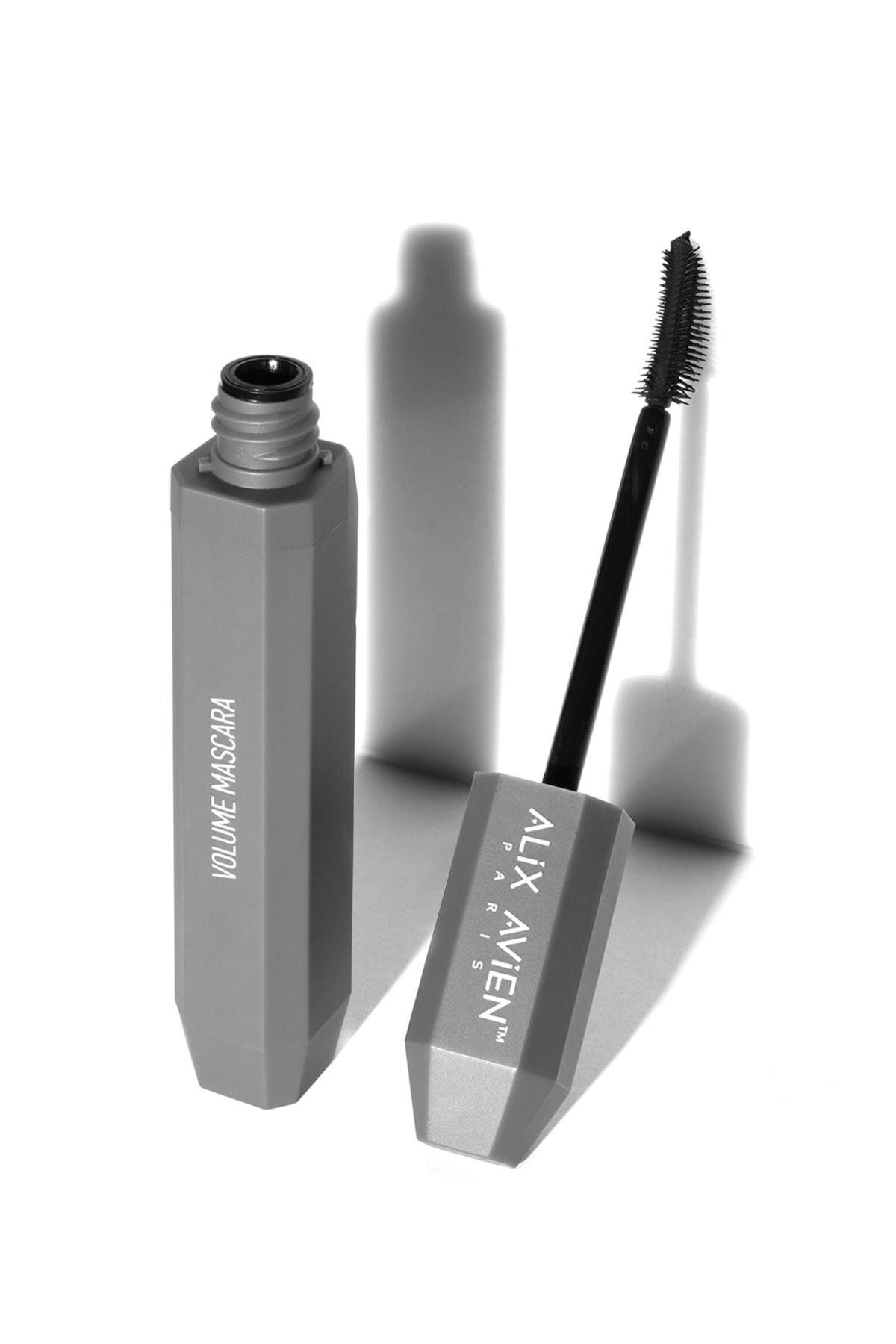 Alix Avien Suya Dayanaklı Yoğun Pigmentasyonlu Hacim Veren Doğal Kıvrımlı Siyah Maskara - Waterproof Mascara-2