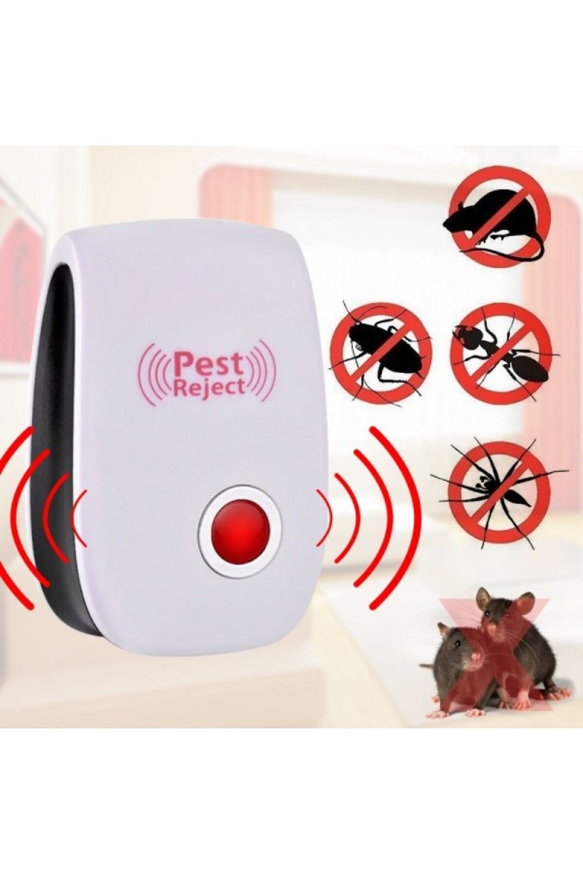 O-KRC Pest Reject Elektronik Fare ve Haşere Kovucu