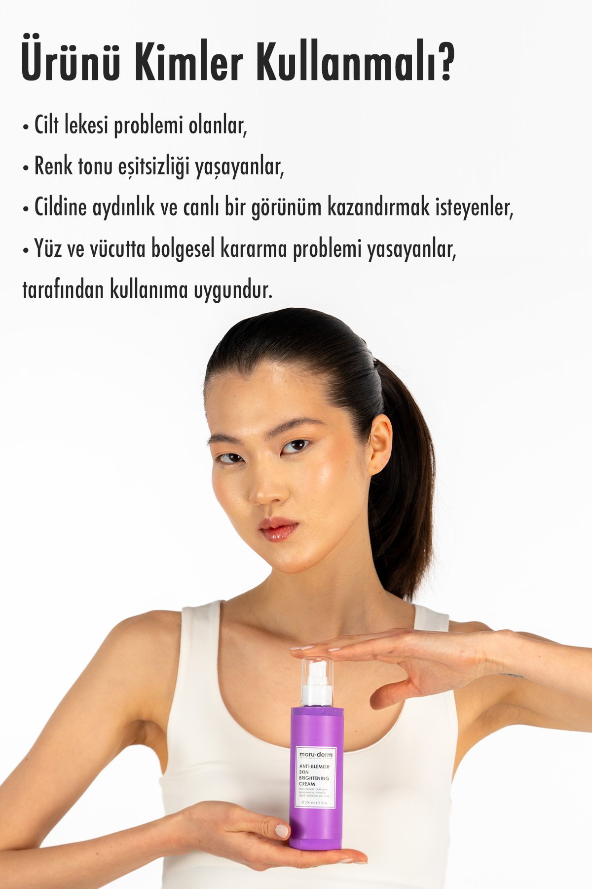 Maru.Derm Maruderm Leke Karşıtı Cilt Beyazlatıcı Bakım Kremi 200 ml-4