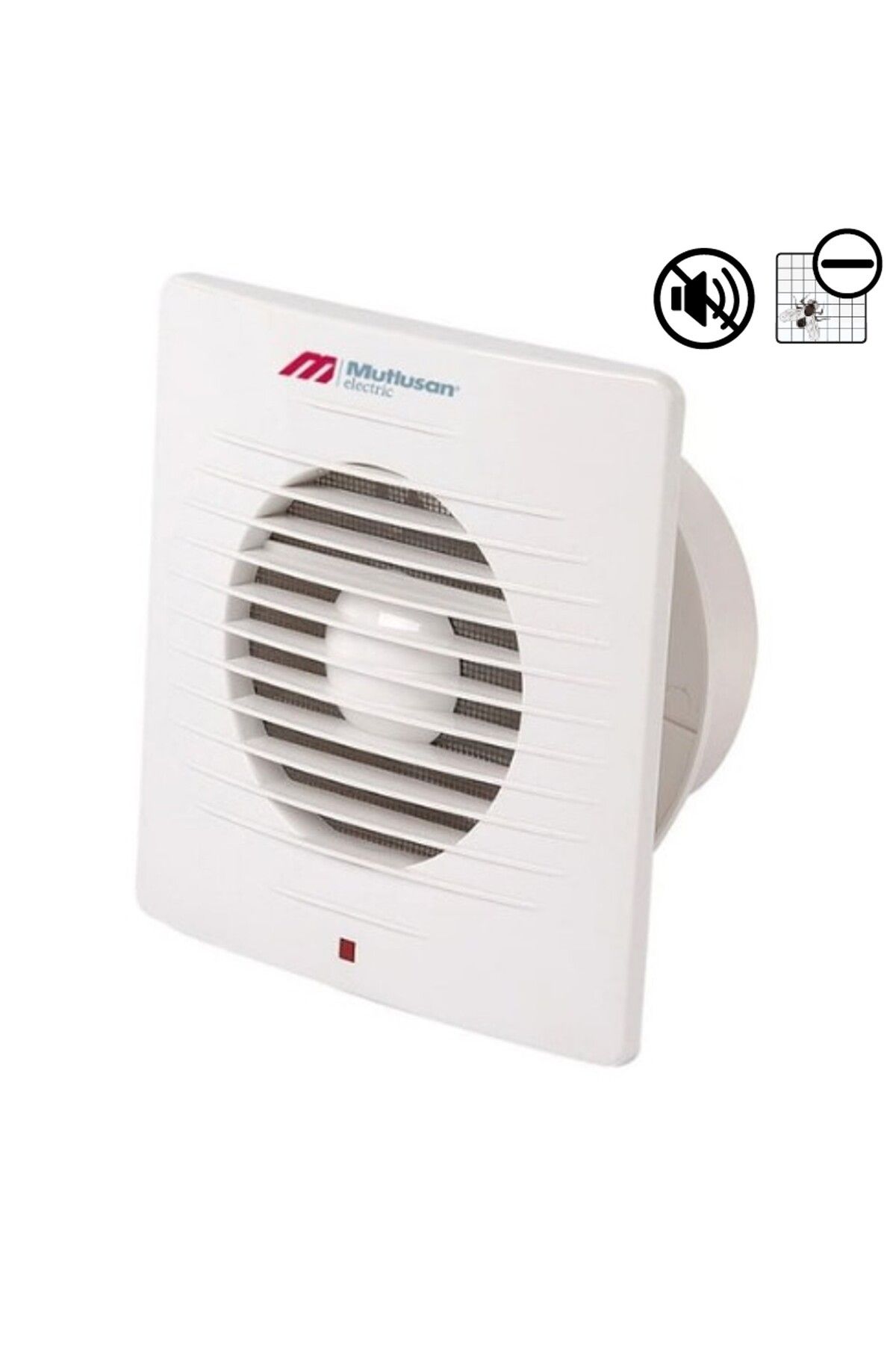 Mutlusan 12 Cm 120 15 W 120 M3/h 1900dd 220v Monofaze Banyo/tuvalet Tipi Kare Aspiratör Fan