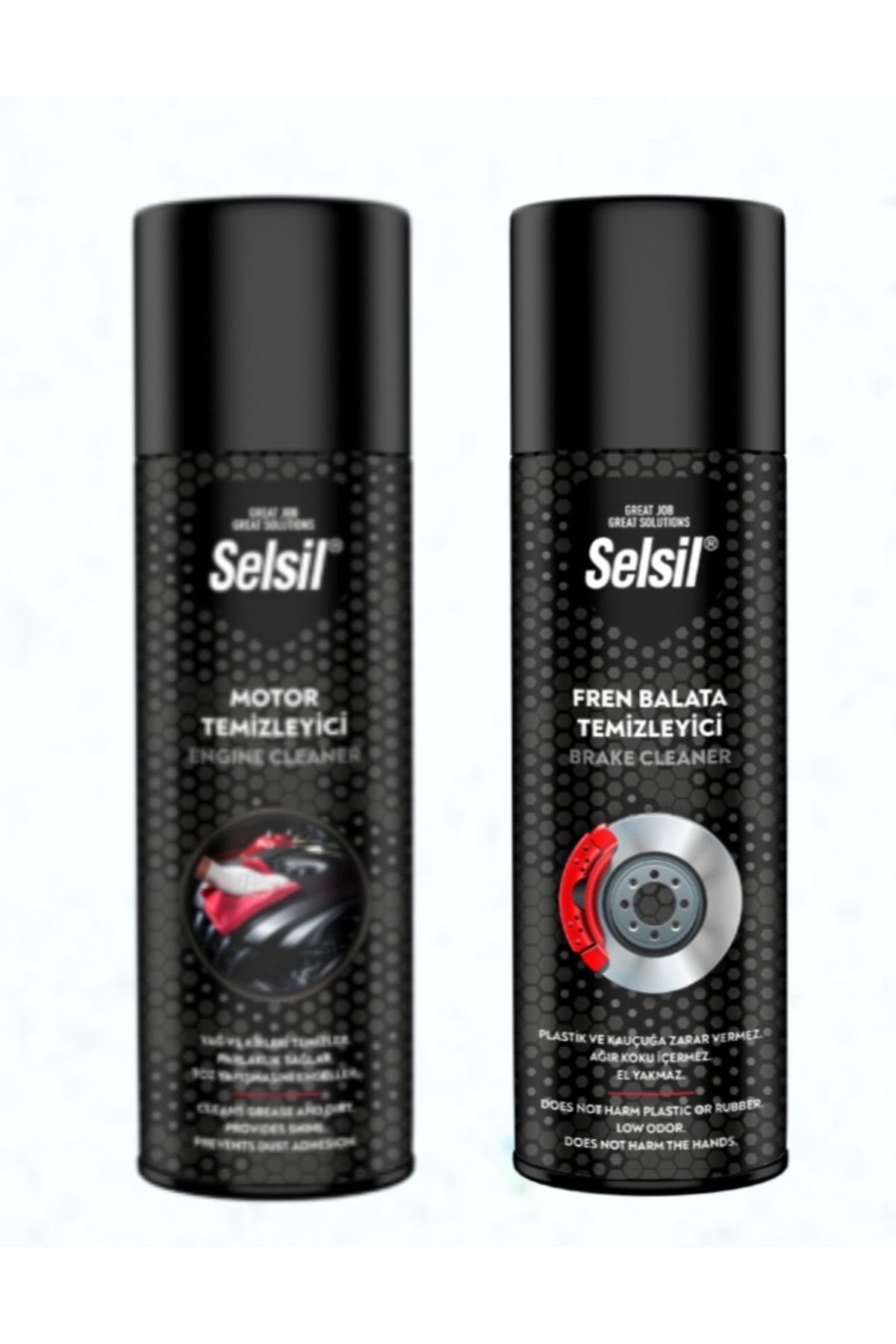 Selsil Motor Temizleme 500ml Fren Balata Temizleme 500ml