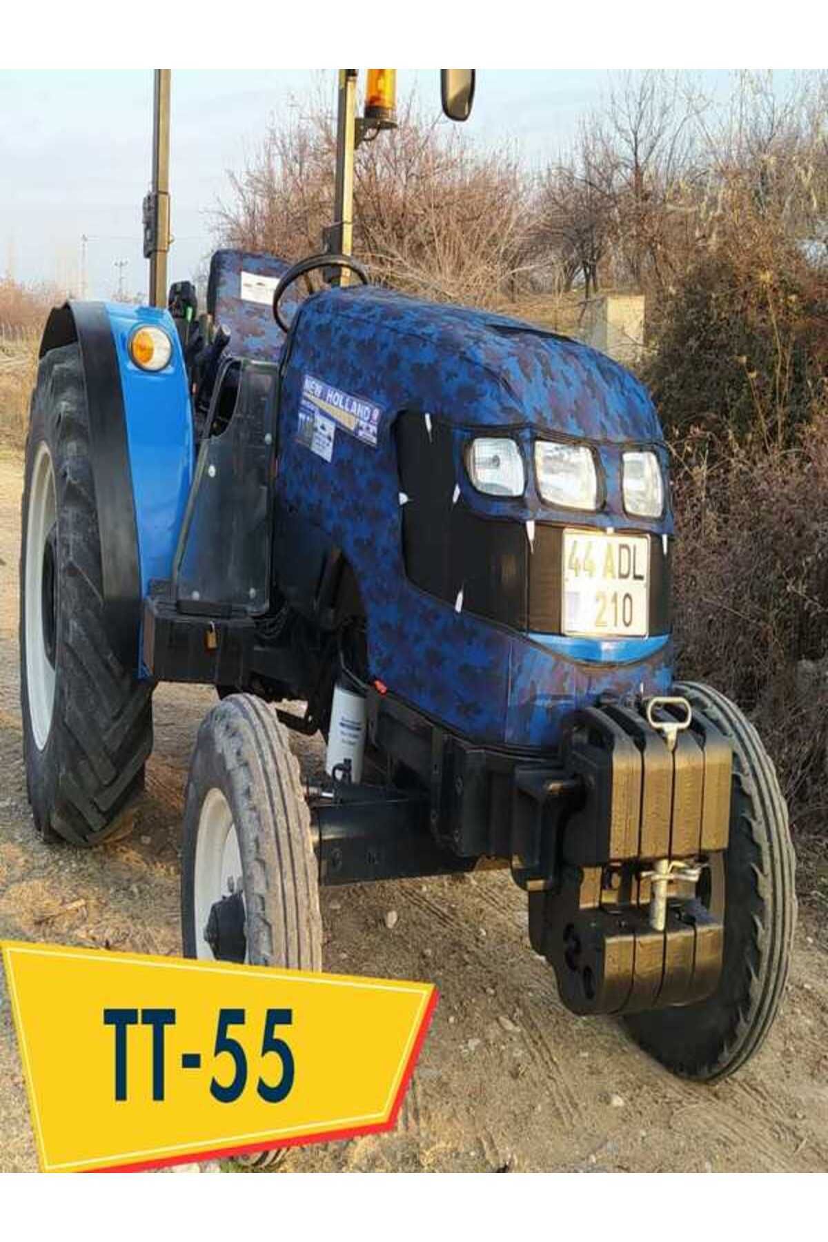 Karadağ Traktör Kılıfları Newholland Tt 55 Kamuflaj Traktör Kılıfı (KABİNSİZ)