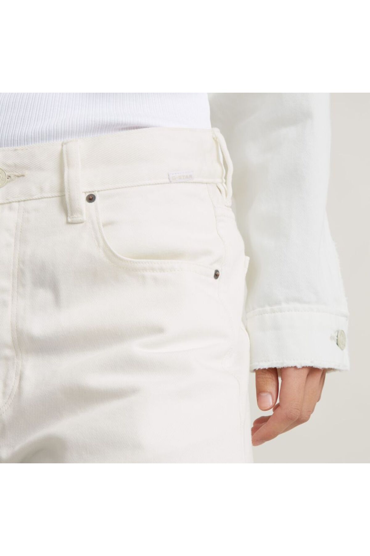 شلوار جین مردانه و زنانه BOWEY 3D دوست پسر مچ پا WMN G-STAR RAW