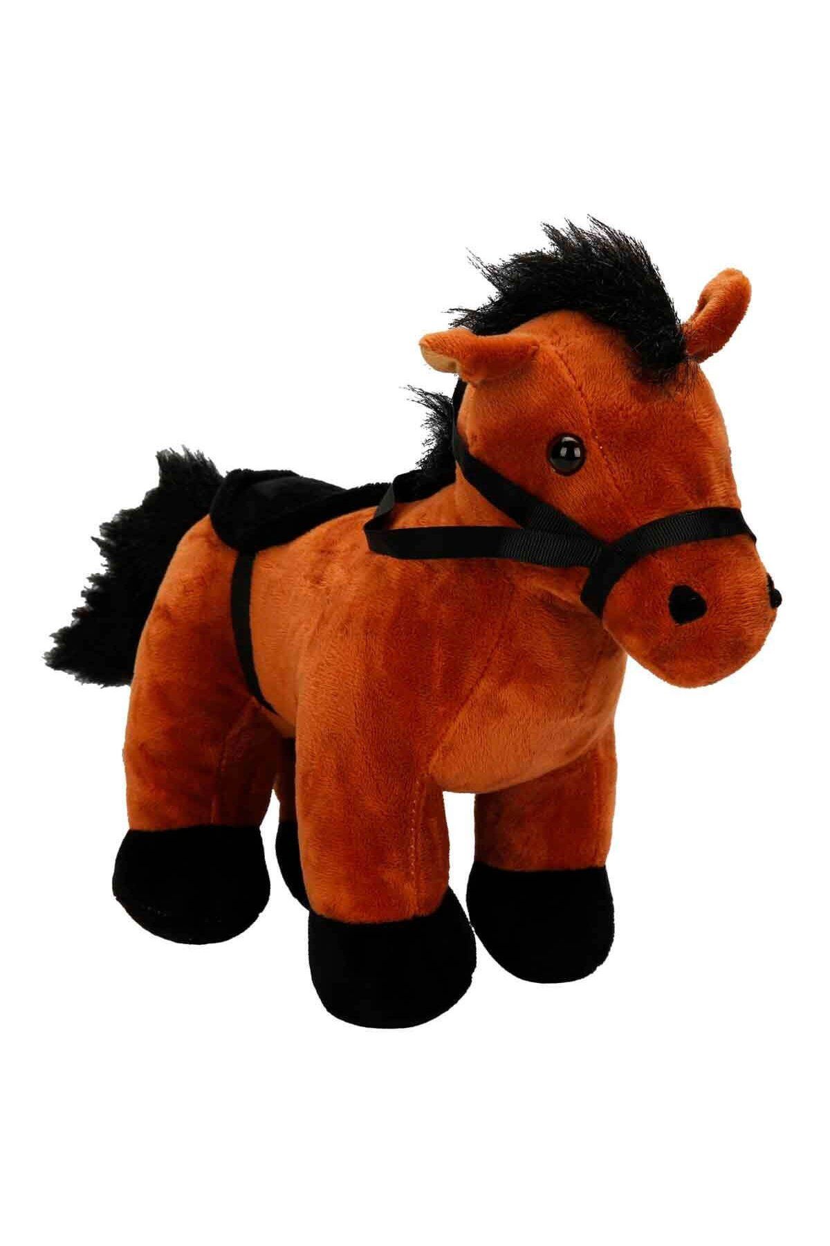 FABBA TOYS-Sunman 4803 - 25 cm Plush Mesh Horse 1