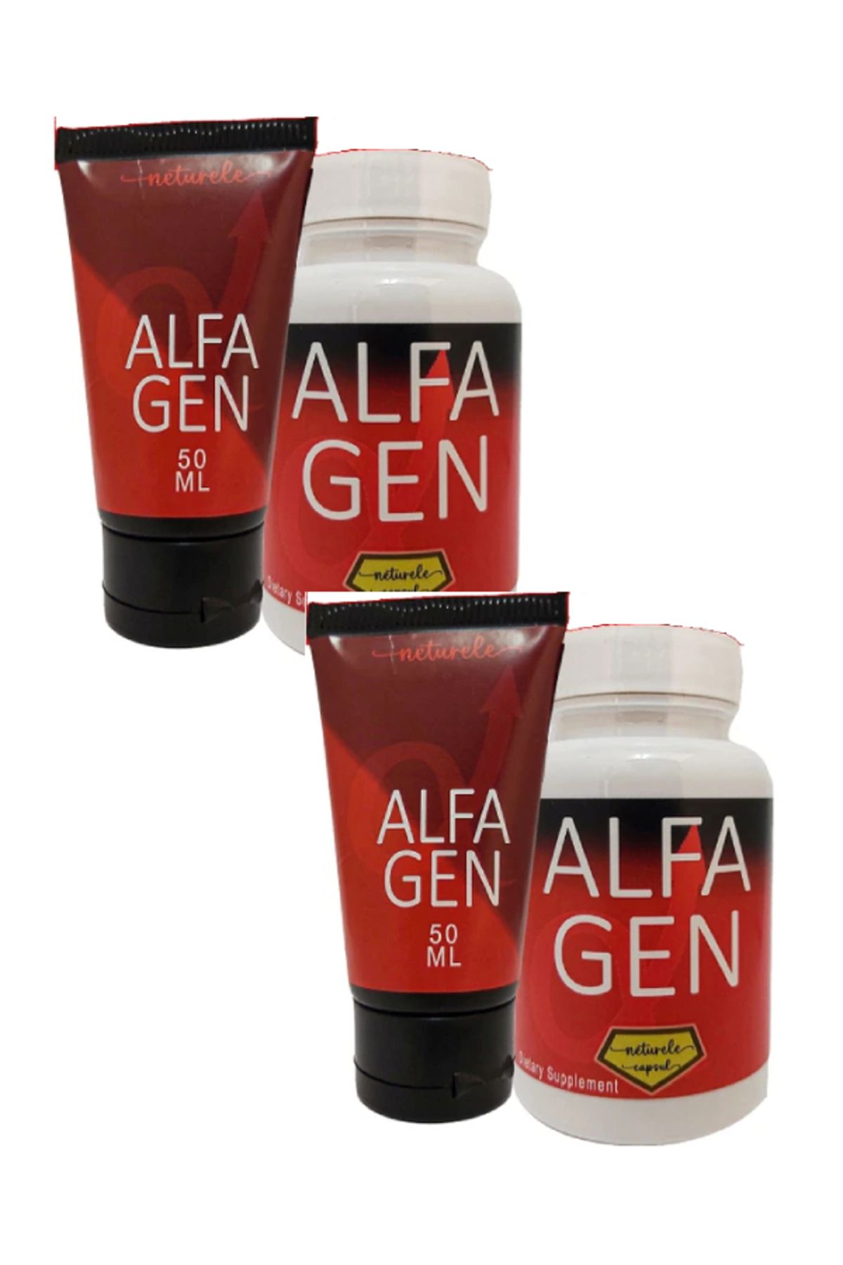 HİNTOHU Alfa Gen Three Effecet  Cream and set X 2 adet