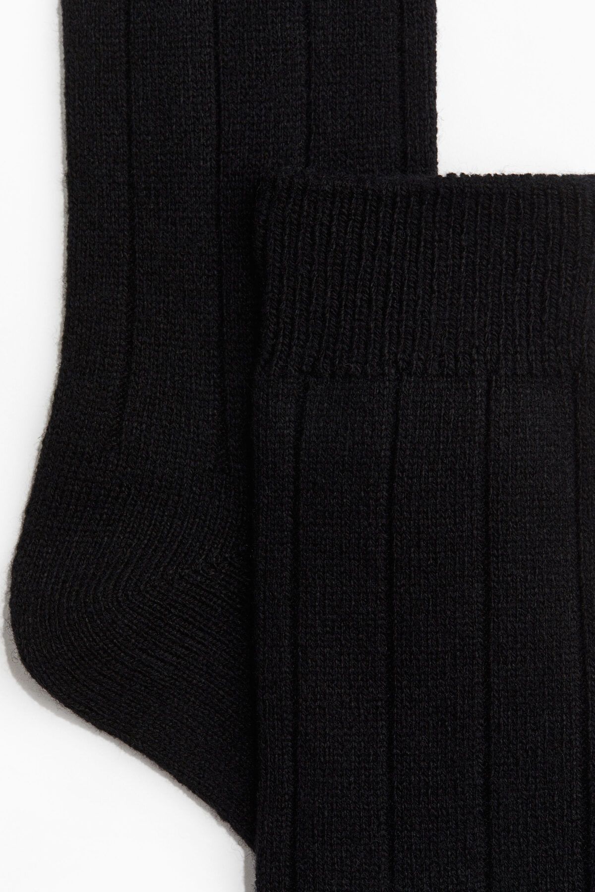 جوراب مشکی مردانه بافته تایر اورجینال H M H&M