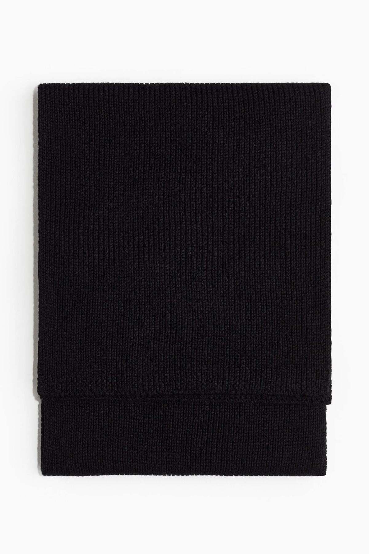H&M-Rib-knit scarf 1