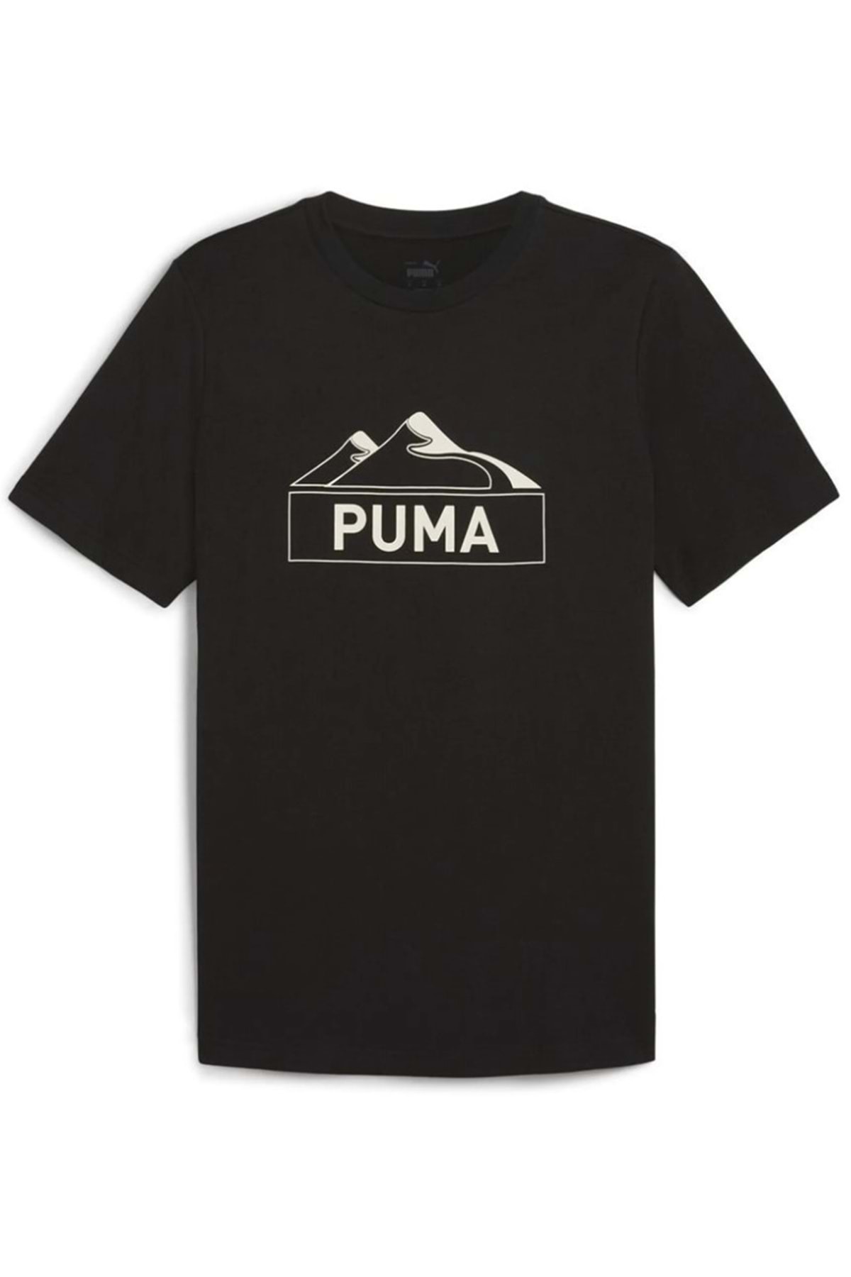 Puma-681994-01 Open Road Graphics Tee T-Shirt Men's T-Shirt Black 1