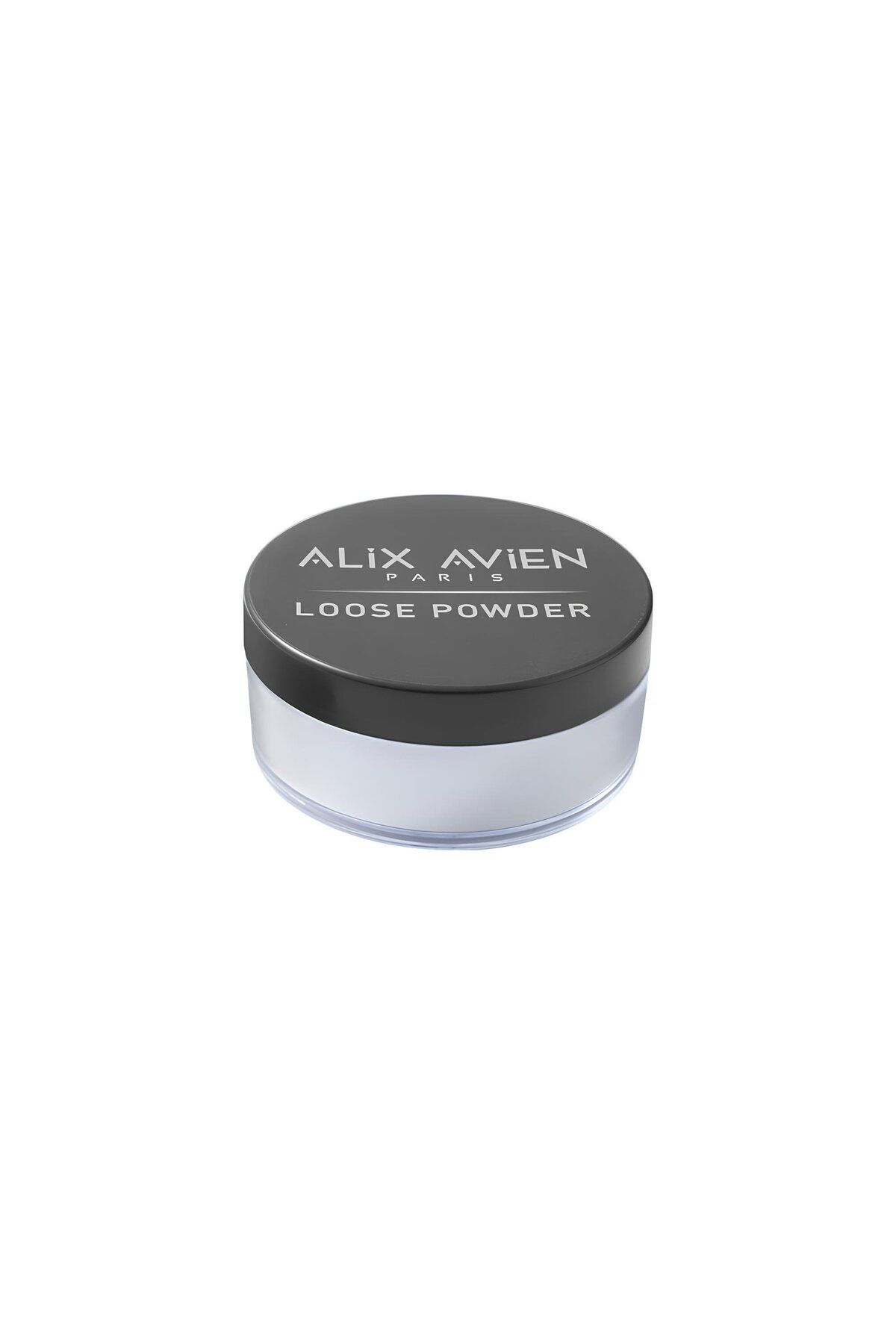 پودر ابریشمی اثر تثبیت کننده انتهای مات شل 01 شفاف Alix Avien