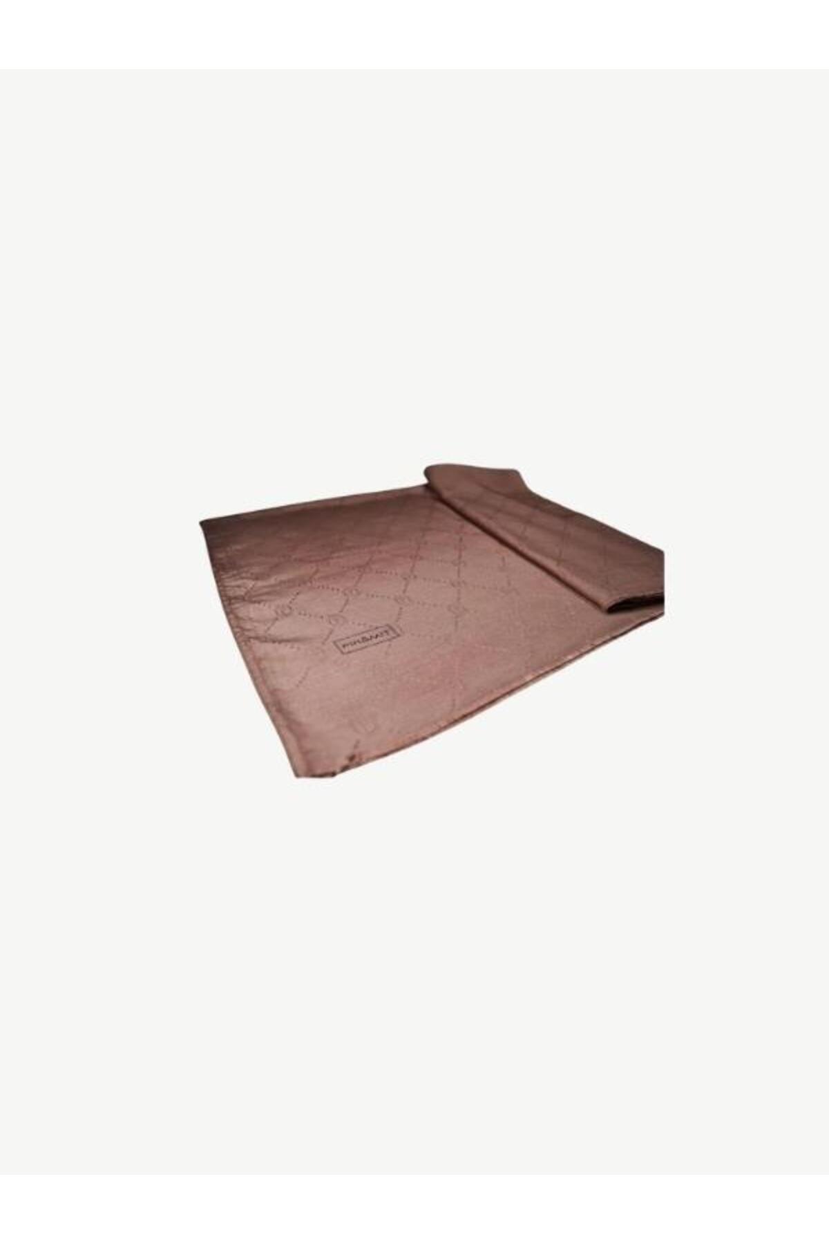 PİRAMİT-Monogram Shawl Dried Rose 4