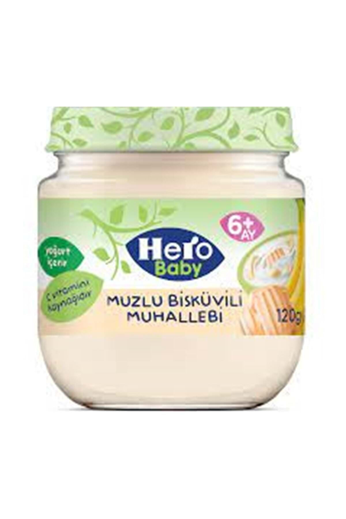 Hero Baby Mey.püreli Mama 120gr Muz.bisk.muhallebi