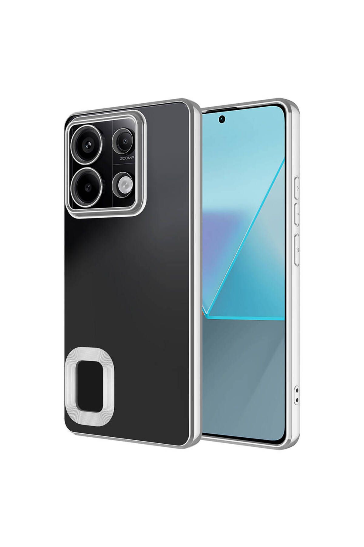 gaappy Oli Serisi Xiaomi Redmi Note 13 Pro 5G Gümüş Kapak